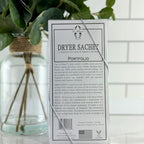Le Blanc® Portfolio Double Pack Dryer Sachet - Luxury Scented Fabric Sachet for Your Dryer (1 Pack)