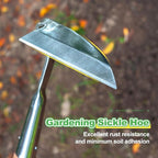 Berry&Bird Japanese Weeding Sickle, Versatile Long Handle Weeding Tool Garden Hoe for Effective Weeding, Cultivating, Soil Loosening & Digging
