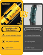 3/8 Inch Cordless Ratchet Wrench for DEWALT 20V Battery, 88Ft-Lbs, 0-400RPM, Electric Ratchet Wrench Set w/Variable Speed Trigger, Reinforced Head, R&F Switch, 7 Sockets,3/8" to 1/4" Adapter