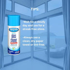 Sprayway Ammonia-Free Glass Cleaner, Foaming Action - Streakless Shine, 15 Ounce (Pack of 1)