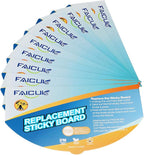 Faicuk Replacement Glue Board for FA-FLT07 Wall Sconce Fly Light - Pack of 10