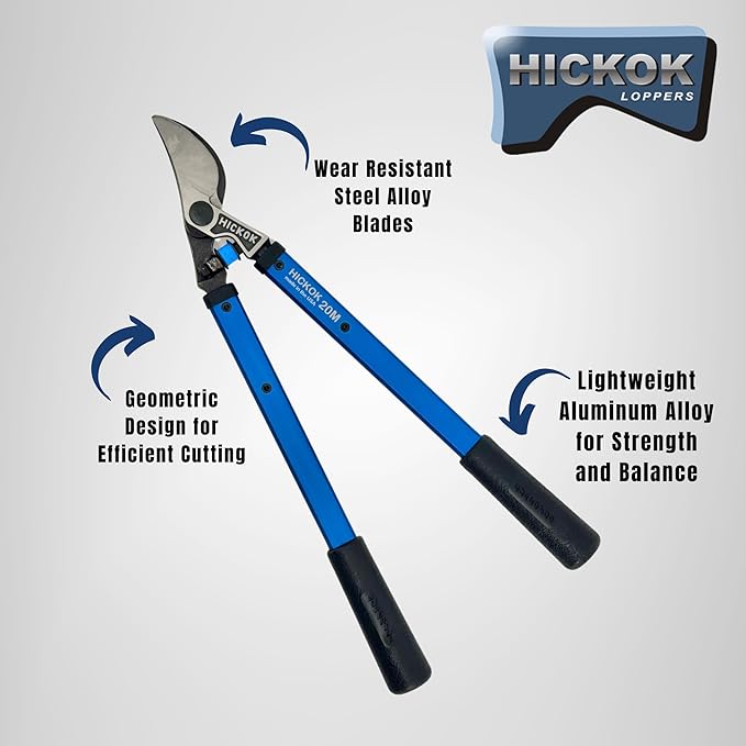Heavy Duty Vine Lopper – 20" Professional Tree Branch Cutter with Aluminum Handles | Commercial Pruning Shears Made in USA