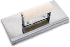 MARSHALLTOWN QLT Stainless Steel Hand Edgers, Wood Handle Material, 229mm Length, 76mm Width, 16mm Lip, 13mm Radius, Made In The USA, CE565S
