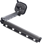 AUNMAS Clothes Drying Rack, Wall Mounted Clothes Hanger Rack Retractable Clothes Drying Rack Space Saver Clothes Rack for Balcony Laundry Bathroom (Bi Fold Grey)