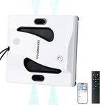 M84 Smart Window Cleaning Robot - 4800PA Suction, 4-Way Spray & Wet Wiping, Auto Edge Detection, 4 Cleaning Modes, Compact Design with Smart Path Planning, Safe for High-Rise Glass/Tiles (White)