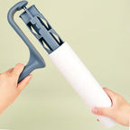 10 inch Mega Lint Roller Refills Compatible with Evercare Layers Smart Design Large Floor Lint Rollers Extreme Stick 10'' Wide Sticky Roller Refills 60 Sheets per Roll 5 Pack Total 300 Sheets