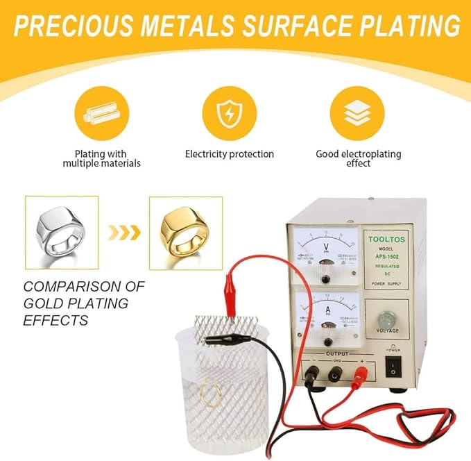 110v Portable Silver Gold Plating Machine, Jewelry Gold Plating Machine Kit