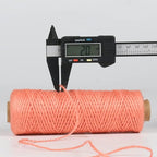 2mm 328ft Colored Natural Jute Twine String for Gift Wrapping Craft Baker Plant Christmas Ribbon Twine Handmade Arts Decoration Thin Packing String Home Decor