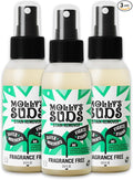 Molly's Suds Stain Remover Spray | Gentle Yet Powerful, Great for Baby & Pet Stains | Clean, Simple Ingredients (Fragrance Free) (3 Fl Oz (Pack of 3))