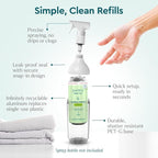 Puracy Multi-Surface Cleaner Clean Can- Plant-Powered All Purpose Cleaner - Surface Cleaner Solution As Seen on TikTok (Green Tea + Lime, 14.4 fl oz, 3 Pack)