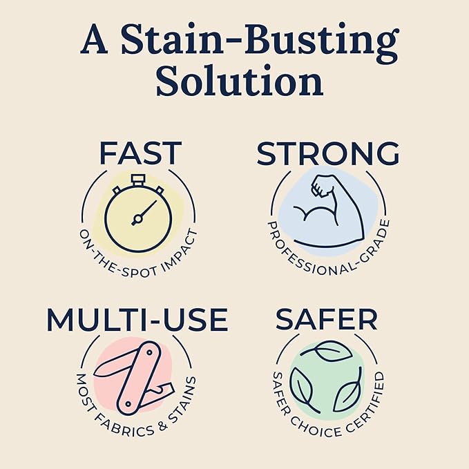 Miss Mouth’s Messy Eater Stain Treater Spray - Stain Remover - Newborn & Baby Essentials - 2-Pack of 16oz Stain Remover