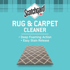 Scotchgard Rug & Carpet Cleaner, Fabric Cleaner Blocks Stains, Cleaning Sprays Make Cleanup Easier, 16.5 oz