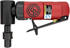 Chicago Pneumatic CP875 Kit - Air Die Grinder Tool, Welder, Woodworking, Automotive Car Detailing, Stainless Steel Polisher, Heavy Duty, Right Angle Grinder, 1/4 Inch (6 mm), 0.3 HP/ 220W - 22500 RPM