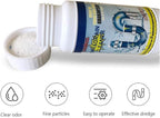 Pipe Dredge Deodorant, Powerful Sink Drain Cleaner Pipe Dredging Agent Sewer Toilet Dredge Powder Cleanser Dredge Agent for Kitchen Toilet Pipeline Quick Cleaning Tool