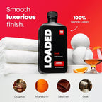 Loaded Laundry Detergent, Luxury Cologne Scented | 50 Loads | Leather & Oak | Skin-Friendly & Plant-Based | Made in USA | 32 oz