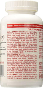 Thrift T-200 Drain Cleaner, 2-Pound by Thrift (Pack of 2)