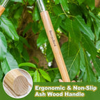 Berry&Bird Loppers and Pruners Heavy Duty, 28 Inch Bypass Loppers with Compound Action, Long Handle Tree Trimmer, Branch Cutter with ⌀ 1-3/4 Inch Cutting Capacity, Hand Loppers with Carbon Steel Blade