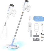 7 in 1 Steam Mop for Floor Cleaning, Multipurpose Floor Steamer with Detachable Handheld Steam Cleaner Perfect for Hardwood Floors, Clothes, Windows, Tiles, Furniture, Carpet, Whole Home Use
