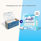Dropps Laundry Fabric Softener Pods, Crisp Breeze (64 Pods) - Laundry Additive for Softening & Protection - HE Compatible Mineral Based Ingredients Laundry Supplies