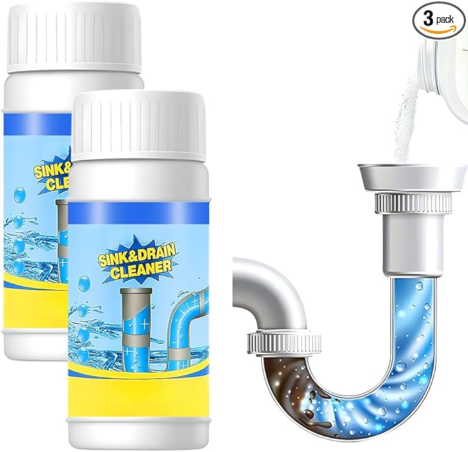 2026 New Sink and Drain Cleaner, Upgraded Kitchen Drain Cleaner, Multi Functional Clog Remover for Home Use, Professional Shower Drains Cleaning for Bathroom (3)