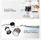 CUCKOO Powerclone Cordless Vacuum Cleaner for Home with Charging Stand, High-Suction Cordless Stick Vacuum Cleaner for Hardwood Floor and Carpet, Includes Multiple Attachments, White (CVC-A1410NW)