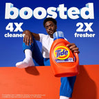 Tide Laundry Detergent Liquid, Original Scent, 80 Loads, 105 FL OZ, Works on 100% of Common Stains, Laundry Soap, Liquid Laundry Detergent