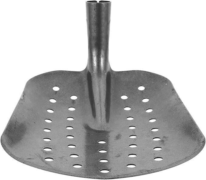 Homoyoyo Sewer Drainage Leakage Spade Tools Metal Sifting Shovel Tool Shovel Drain Mud Metal Sifting Mud Scoop Iron Portable Manure Spoon Sewer Line Cleaner