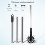 Edger Lawn Tool,Tawn Edger,Gardening Hand Tools,Hand Edger Lawn Tool Made of Stainless Steel,Adjustable Length,Ideal for Precise Grass Trimming Along Sidewalks, Garden,Driveways & Flower Bed M