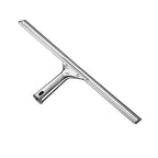 Unger Professional 16” Stainless Steel Window & Glass Cleaning Squeegee - Cleaning Supplies, Heavy Duty Squeegee for Window Cleaning, Streak Free Results