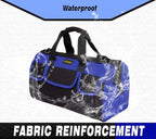 FASTECH 22in Tool Organizer With Adjustable Shoulder Strap, Waterproof Heavy Duty Bag For Men/Women, Wide Mouth For Screwdrivers, Pliers, Nut Drivers