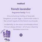 Method All-Purpose Cleaner Spray, French Lavender, Plant-Based and Biodegradable Formula Perfect for Most Counters, Tiles and More, 28 Fl Oz, (Pack of 8)