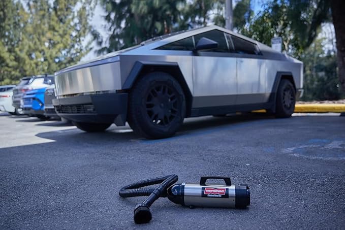 METROVAC CHV-S6 Deluxe Cordless Hand Vac – Portable, (2) Rechargeable 250W DC Motor Vacuum Cleaner for Home, Auto Shop, and Pet Hair – Premium Handheld Vacuum with HEPA Filtration - Stainless Steel