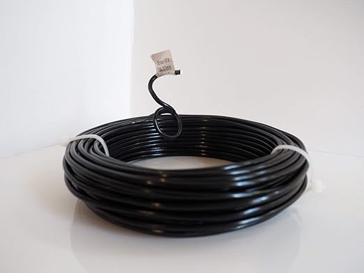 Anodized Aluminum 3.5mm Bonsai Training Wire 250g Large Roll (30 feet) - Choose Your Size and Color (3.5mm, Black)