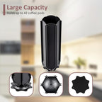 Rice rat vertuo Pods Holder Capsules with Central Extra Pod Storage (Carousel-42+ Pods)