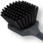 SPARTA 40501EC03 Plastic Large Scrub Brush, Kitchen Brush, Utility Brush With Long Handle For Cleaning, 20 Inches, Black