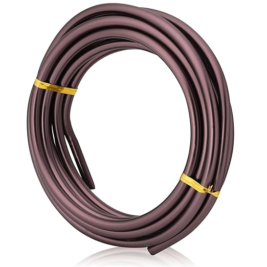 Bronze-6.0-Anodized Aluminum Bonsai Training Wire 250g Large Roll,Many Size to Choose,KSVZS Bendable Metal Wire for Crafts,Sculpting,Armature and Daily Use,Necessities for Family