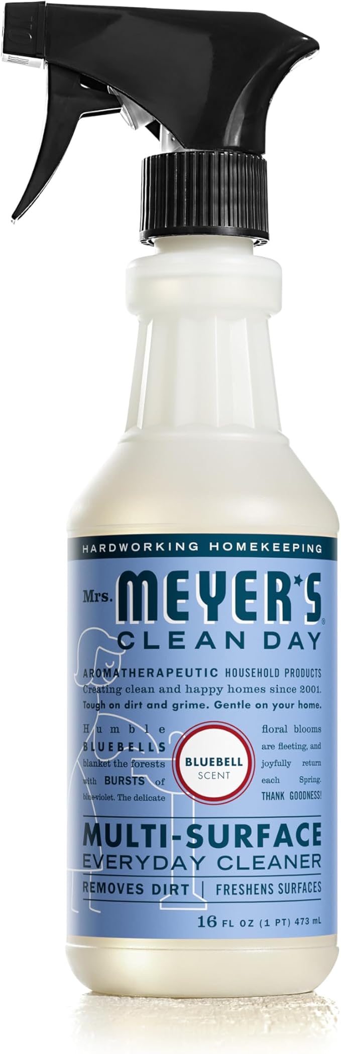 MRS. MEYER'S CLEAN DAY All-Purpose Cleaner Spray, Bluebell, 16 fl. oz