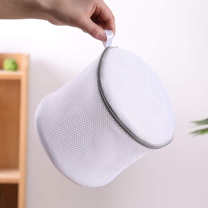 Kimmama Bra Washing Bag for Laundry, Laundry Bags Mesh Wash Bags, Net Washer Sack with Zipper, Lingerie Pouch for Cleaning and Drying Underwear, Delicates, Brassiere, Bralette, Undergarment