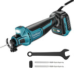 Cordless Drywall Cut-Out Tool for 18V Battery: Brushless Motor Tool (Battery Not Included) - Up 30000 RPM Variable Speed Rotary Ma-Kita Saw kit for Cutting,Paneling,and Ceiling Tiles
