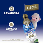 ENSUEÑO Ultra 7-in-1 Fabric Softener, Frescura Azul, Triple Fragrance Concentration, 740ml, 3 Pack