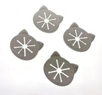 20PCS Sock Rings, Sock Clips, Sock Holders Locks Washing Sorters Laundry Storage Organization for Washing and Dryer Machine, Soft Rubber Sock Keepers, Black Mouse/Bear and White Cat Pattern