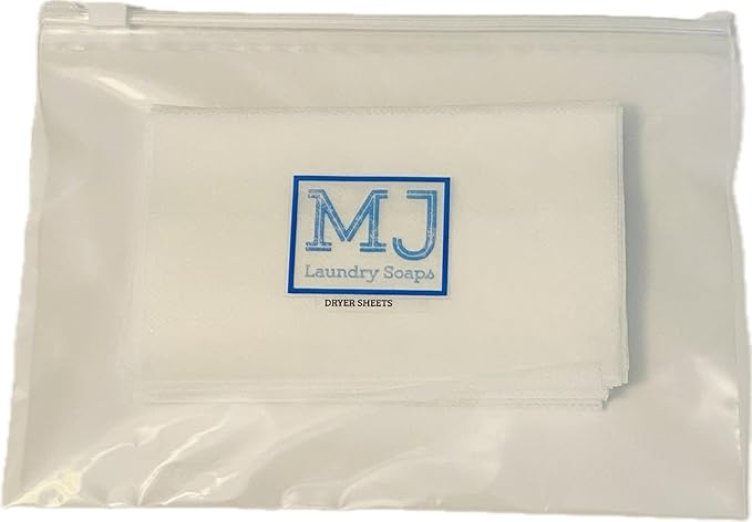 MJ Laundry Soaps Dryer Sheets Scented (Cool Water)