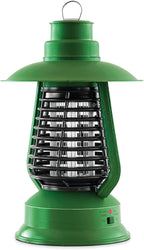 Black Flag 2000v Bug Zapper Lantern | Rechargeable Indoor/Outdoor Fly Zapper | 12-Hour Electric UV Pest Control (Green)