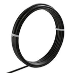 Wazakura 150 gr Black Anodized Aluminum Bonsai Training Wire Made in Japan (4 mm, Black)