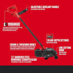 CRAFTSMAN Lawn Edger Tool, Corded, 12 Amp (CMEED400)