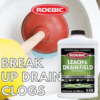 Roebic K-570 32 Fl. Ounce Biodegradable Leach and Drain Field Opener Concentrate (2-(Pack))
