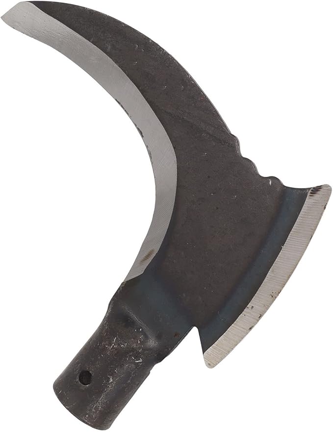 SYH&AQYE High Manganese Steel Double Scythe, Agricultural Hand Motor Weeding, Scythe Garden Tool for Outdoor Mowing Grass, Cutting Vines, Pruning Trees(A)