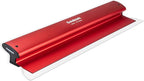 Goldblatt 24 Inch Drywall Skimming Blade, 0.3mm Stainless Steel Blade, Aluminum Body - Rigid Lightweight Drywall Knife with End Caps, Ergonomic Grip, for Mud, Repair Plaster Wall