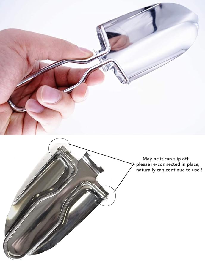 Lightweight Mini Shovels, Stainless Steel Foldable Garden Trowel, Handy Camping Shovel for Gardening and Potting Folding Tool