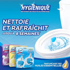 Lysol Automatic In-The-Bowl Toilet Cleaner, Cleans and Freshens Toilet Bowl, Atlantic Fresh Scent, 2 Count (Pack of 1)
